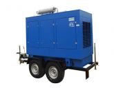 ССМ ЭД-250-Т400-2РКМ2 в шумозащитном кожухе на шасси с АВР