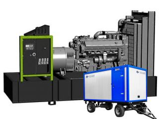 Дизельный генератор Pramac GSW 515 M 400V