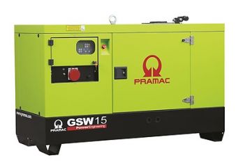 Дизельный генератор Pramac GSW 15 P 230V